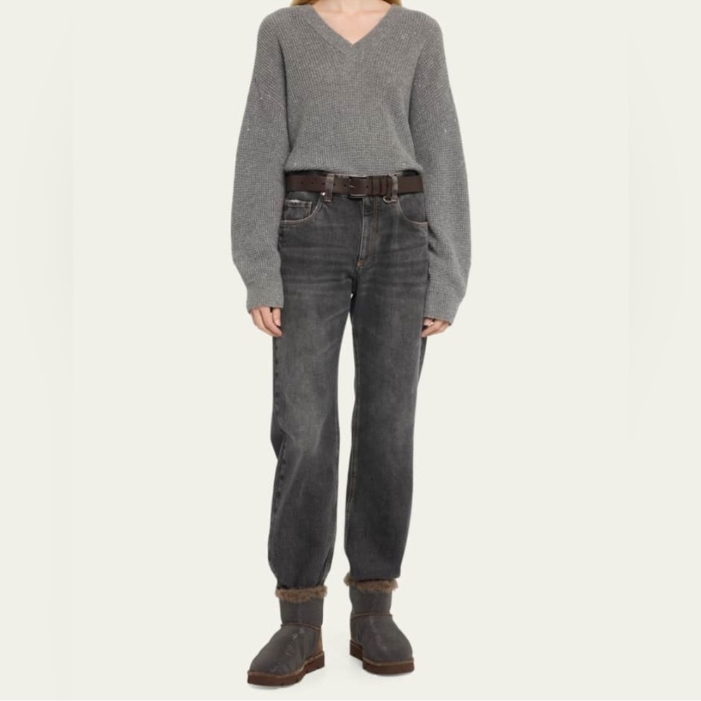 Brunello Cucinelli Relaxed Low Slung Jeans New Size 6